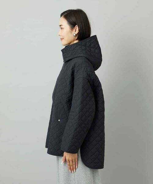 Maison de CINQ / メゾン ドゥ サンク その他アウター | [小さいサイズ]オーバーサイズフードキルティングコート | 詳細9