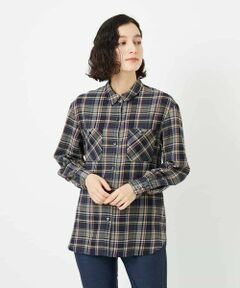 Maison de CINQ / メゾン ドゥ サンク シャツ・ブラウス | 先染めチェックブラウス