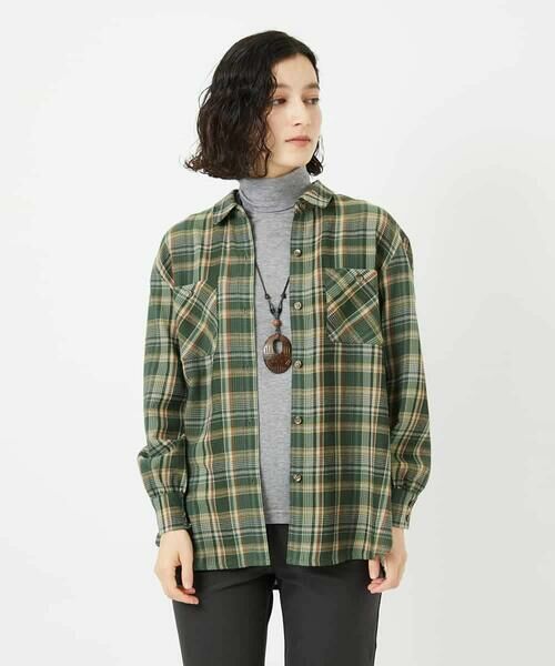 Maison de CINQ / メゾン ドゥ サンク シャツ・ブラウス | 先染めチェックブラウス | 詳細2