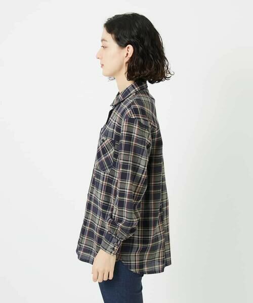 Maison de CINQ / メゾン ドゥ サンク シャツ・ブラウス | 先染めチェックブラウス | 詳細4