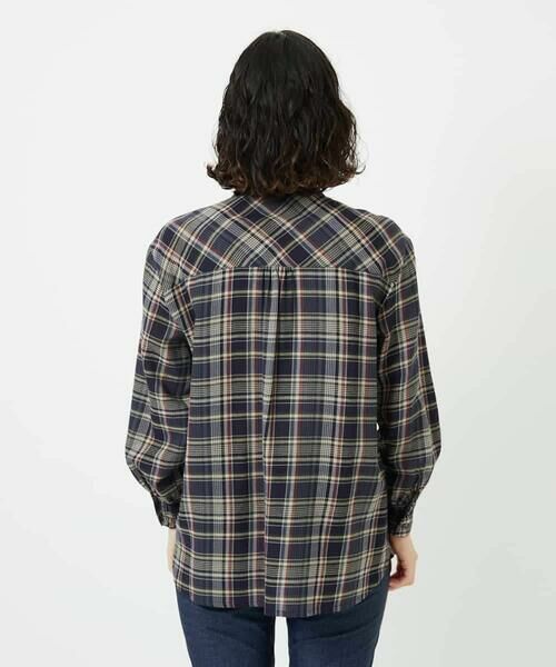 Maison de CINQ / メゾン ドゥ サンク シャツ・ブラウス | 先染めチェックブラウス | 詳細5