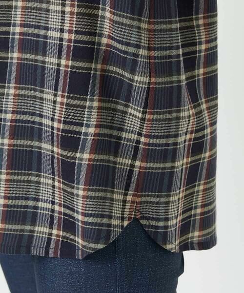 Maison de CINQ / メゾン ドゥ サンク シャツ・ブラウス | 先染めチェックブラウス | 詳細8