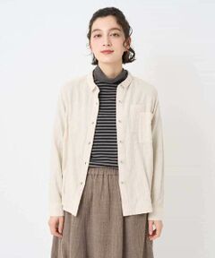 Maison de CINQ / メゾン ドゥ サンク シャツ・ブラウス | シャーリング起毛ブラウス