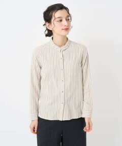 Maison de CINQ / メゾン ドゥ サンク シャツ・ブラウス | シャーリング起毛ブラウス