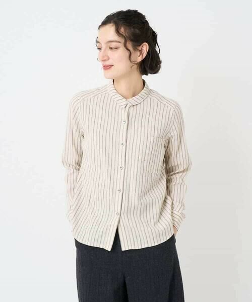 Maison de CINQ / メゾン ドゥ サンク シャツ・ブラウス | シャーリング起毛ブラウス | 詳細1