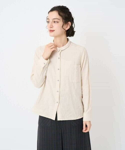 Maison de CINQ / メゾン ドゥ サンク シャツ・ブラウス | シャーリング起毛ブラウス | 詳細2