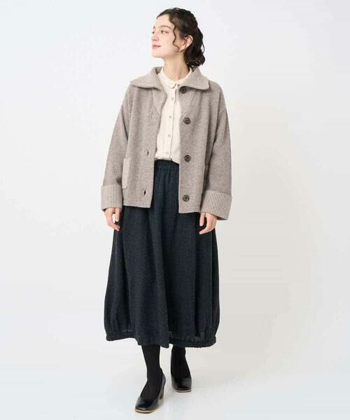 Maison de CINQ / メゾン ドゥ サンク シャツ・ブラウス | シャーリング起毛ブラウス | 詳細28