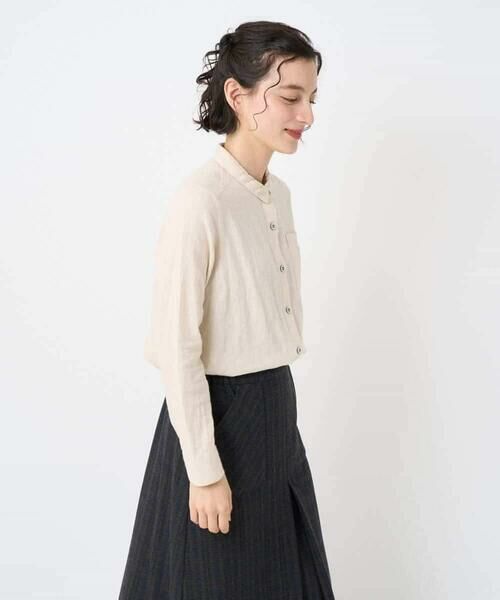 Maison de CINQ / メゾン ドゥ サンク シャツ・ブラウス | シャーリング起毛ブラウス | 詳細3