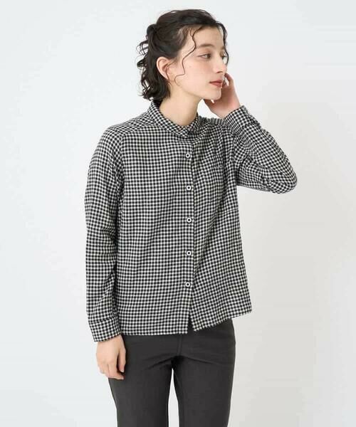 Maison de CINQ / メゾン ドゥ サンク シャツ・ブラウス | シャーリング起毛ブラウス | 詳細4