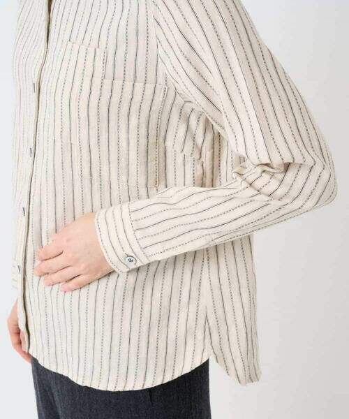 Maison de CINQ / メゾン ドゥ サンク シャツ・ブラウス | シャーリング起毛ブラウス | 詳細9