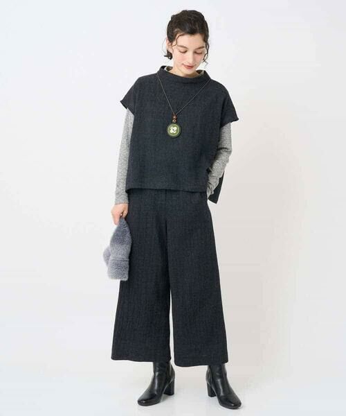 Maison de CINQ / メゾン ドゥ サンク シャツ・ブラウス | [セットアップ対応]リファインガーゼベストブラウス | 詳細22