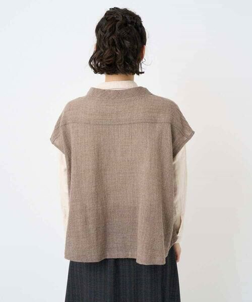 Maison de CINQ / メゾン ドゥ サンク シャツ・ブラウス | [セットアップ対応]リファインガーゼベストブラウス | 詳細5