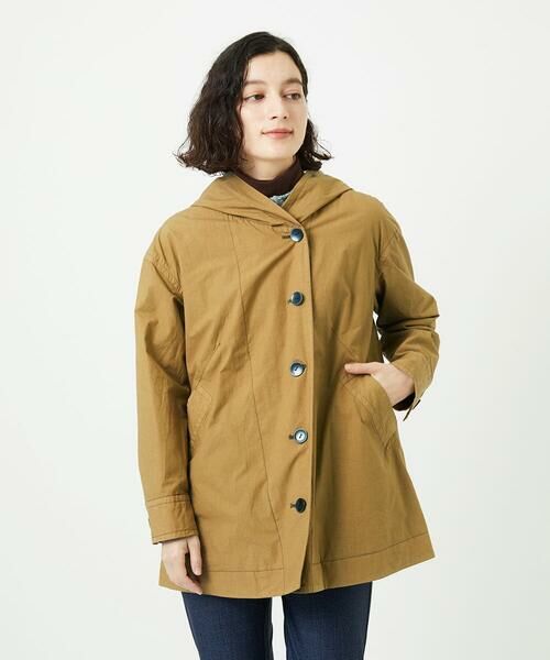 Maison de CINQ / メゾン ドゥ サンク セットアップ | コットンタイプライターフーディージャケット | 詳細1