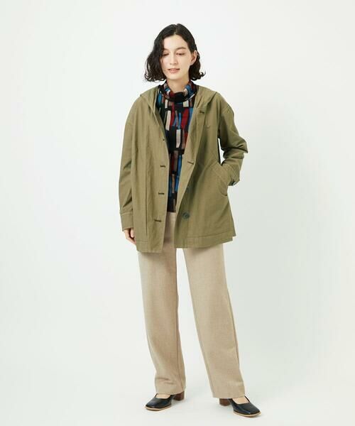 Maison de CINQ / メゾン ドゥ サンク セットアップ | コットンタイプライターフーディージャケット | 詳細29