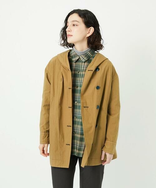 Maison de CINQ / メゾン ドゥ サンク セットアップ | コットンタイプライターフーディージャケット | 詳細3