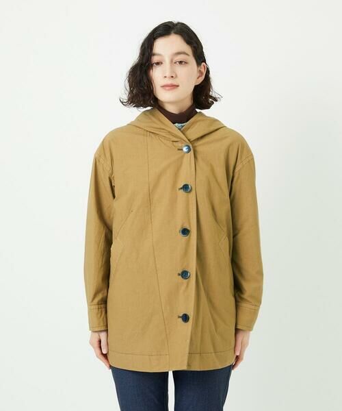 Maison de CINQ / メゾン ドゥ サンク セットアップ | コットンタイプライターフーディージャケット | 詳細7