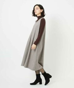 Maison de CINQ / メゾン ドゥ サンク ロング・マキシ丈スカート | ガンクラブチェックジャンパースカート