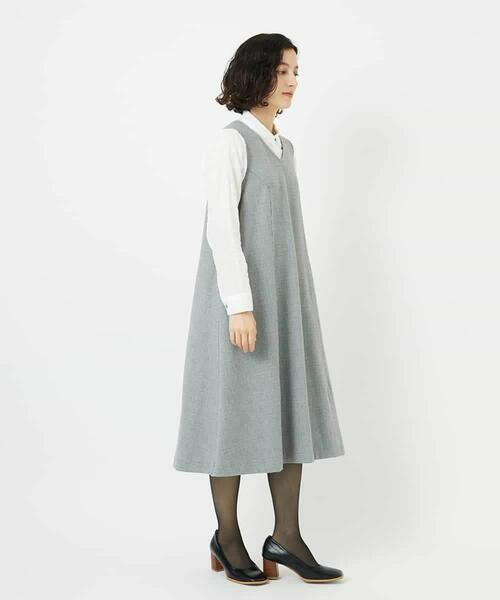 Maison de CINQ / メゾン ドゥ サンク ロング・マキシ丈スカート | ガンクラブチェックジャンパースカート | 詳細14