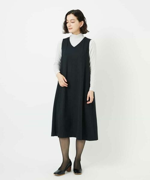 Maison de CINQ / メゾン ドゥ サンク ロング・マキシ丈スカート | ガンクラブチェックジャンパースカート | 詳細30