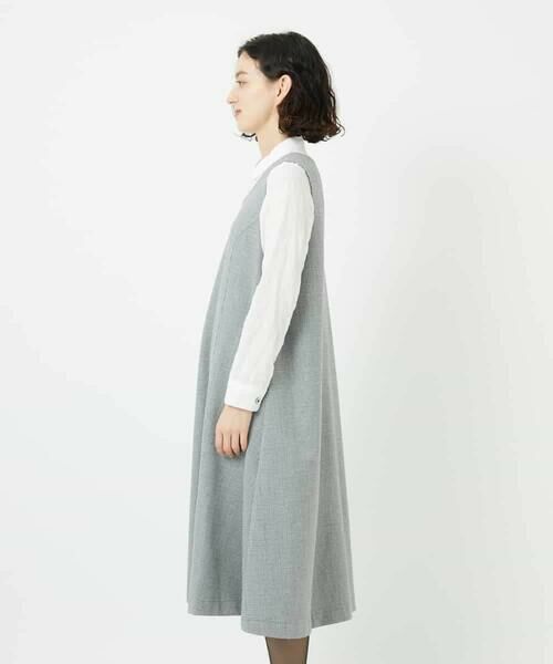 Maison de CINQ / メゾン ドゥ サンク ロング・マキシ丈スカート | ガンクラブチェックジャンパースカート | 詳細4