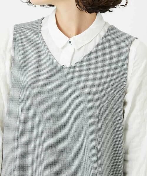 Maison de CINQ / メゾン ドゥ サンク ロング・マキシ丈スカート | ガンクラブチェックジャンパースカート | 詳細6