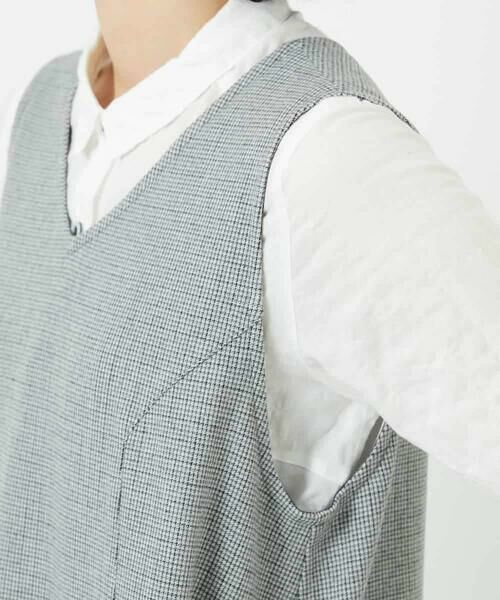 Maison de CINQ / メゾン ドゥ サンク ロング・マキシ丈スカート | ガンクラブチェックジャンパースカート | 詳細7