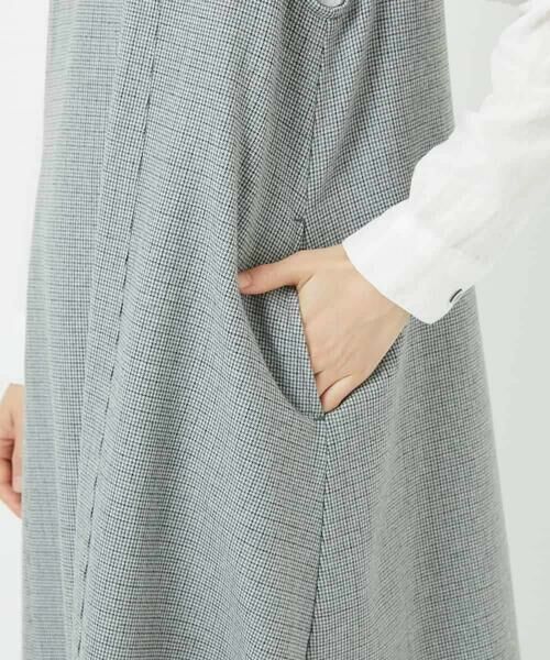 Maison de CINQ / メゾン ドゥ サンク ロング・マキシ丈スカート | ガンクラブチェックジャンパースカート | 詳細8