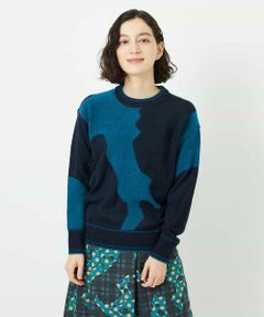 Maison de CINQ / メゾン ドゥ サンク ニット・セーター | インターシャイタリアジャガードニット