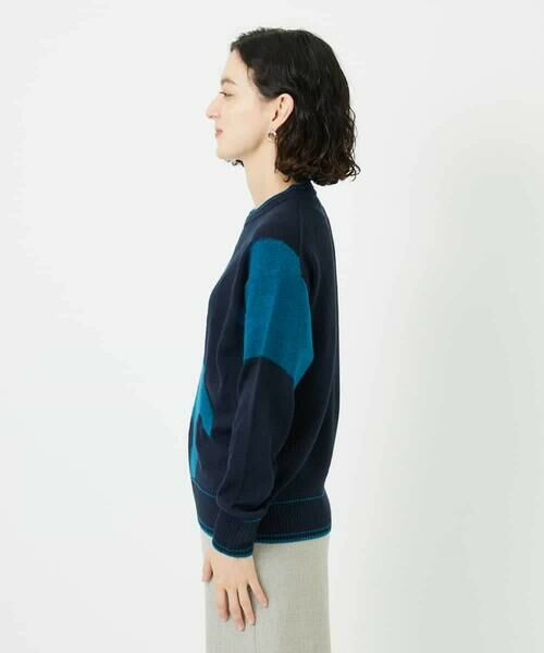 Maison de CINQ / メゾン ドゥ サンク ニット・セーター | インターシャイタリアジャガードニット | 詳細6