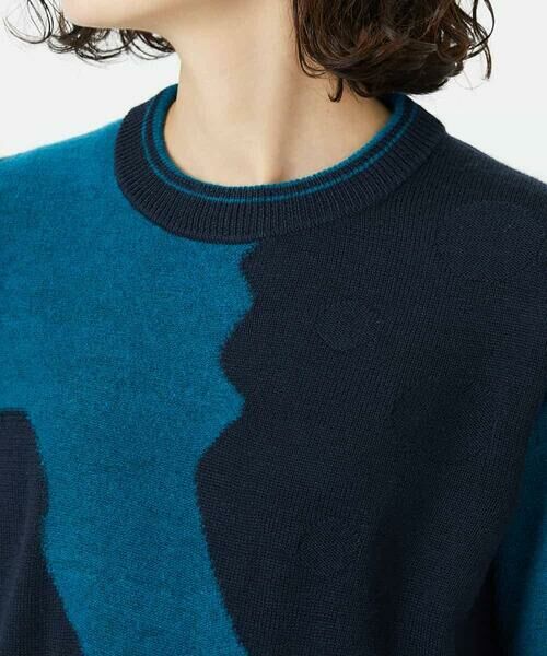 Maison de CINQ / メゾン ドゥ サンク ニット・セーター | インターシャイタリアジャガードニット | 詳細8