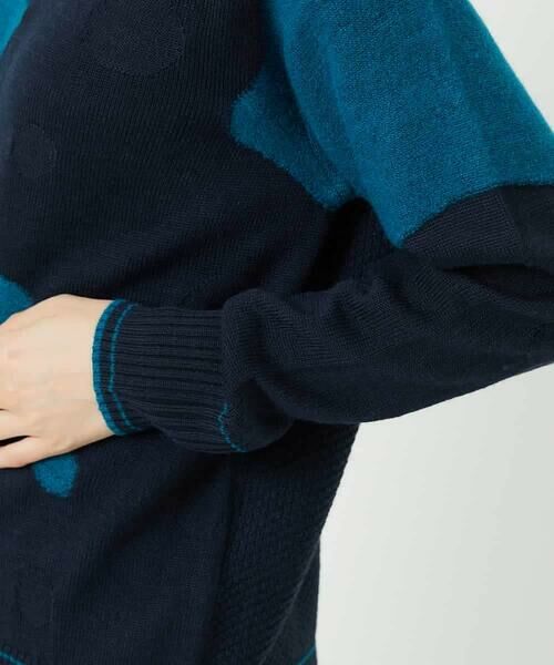 Maison de CINQ / メゾン ドゥ サンク ニット・セーター | インターシャイタリアジャガードニット | 詳細9