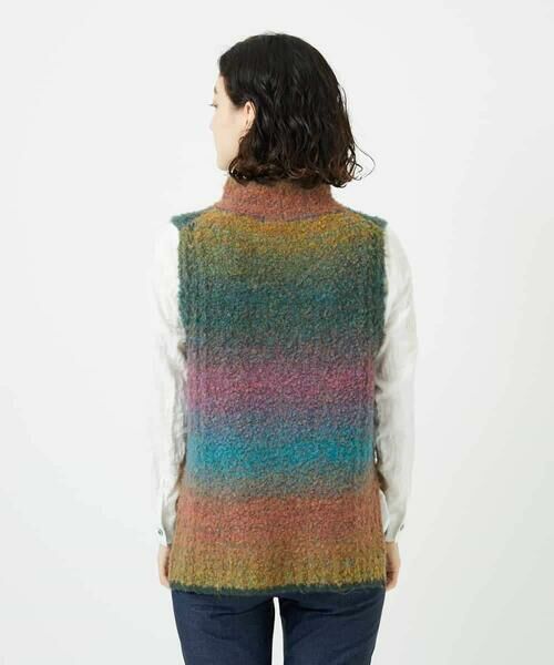 Maison de CINQ / メゾン ドゥ サンク ベスト | カスリブークレニットベスト | 詳細8