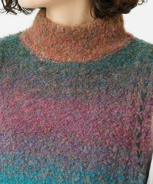 Maison de CINQ / メゾン ドゥ サンク ベスト | カスリブークレニットベスト | 詳細9