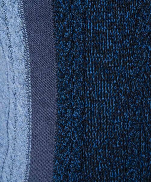 Maison de CINQ / メゾン ドゥ サンク ベスト | [日本製]SILEインターシャニットベスト | 詳細11