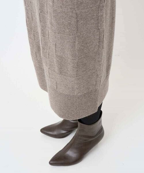 Maison de CINQ / メゾン ドゥ サンク ロング・マキシ丈ワンピース | [セットアップ対応]エキストラファインメリノウールニットワンピース | 詳細11