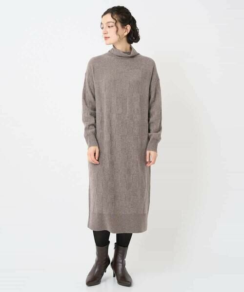 Maison de CINQ / メゾン ドゥ サンク ロング・マキシ丈ワンピース | [セットアップ対応]エキストラファインメリノウールニットワンピース | 詳細3