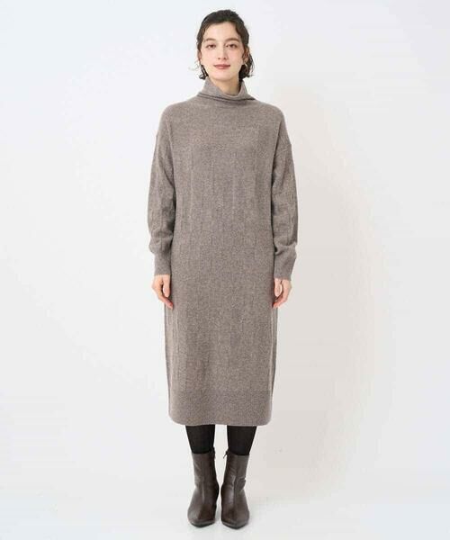 Maison de CINQ / メゾン ドゥ サンク ロング・マキシ丈ワンピース | [セットアップ対応]エキストラファインメリノウールニットワンピース | 詳細6