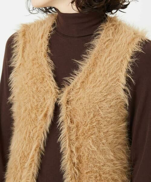 Maison de CINQ / メゾン ドゥ サンク ベスト | フェザーヤーンニットベスト | 詳細10