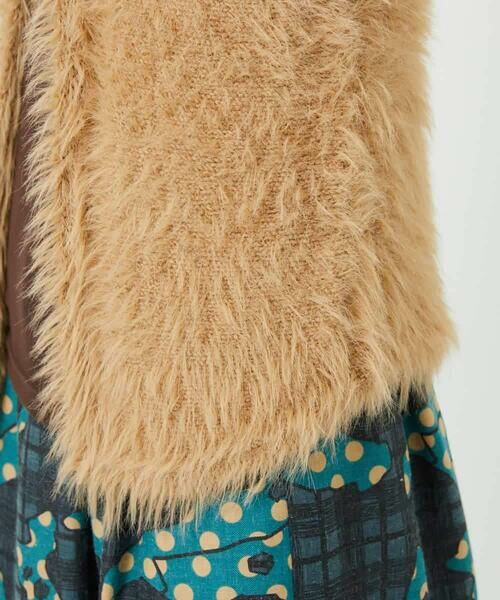 Maison de CINQ / メゾン ドゥ サンク ベスト | フェザーヤーンニットベスト | 詳細12