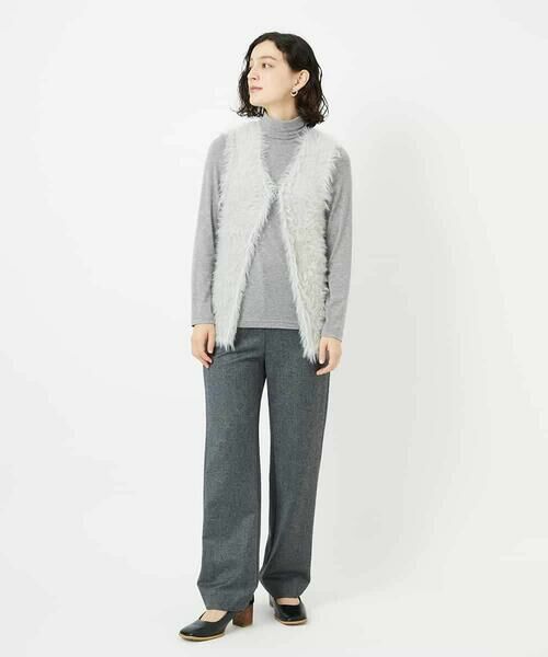 Maison de CINQ / メゾン ドゥ サンク ベスト | フェザーヤーンニットベスト | 詳細21