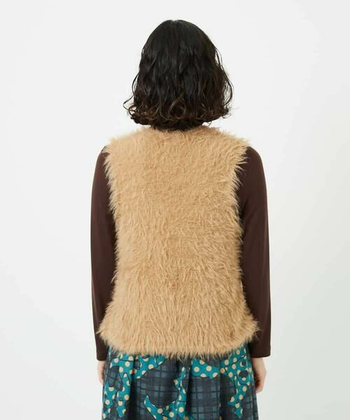 Maison de CINQ / メゾン ドゥ サンク ベスト | フェザーヤーンニットベスト | 詳細9