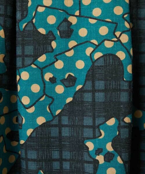 Maison de CINQ / メゾン ドゥ サンク ロング・マキシ丈スカート | [日本製]ウール混ビエライタリアプリントスカート | 詳細9