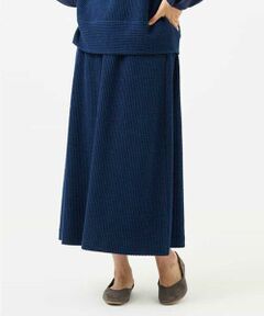 Maison de CINQ / メゾン ドゥ サンク ロング・マキシ丈スカート | [セットアップ対応]コットンスラブインレースカート