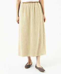 Maison de CINQ / メゾン ドゥ サンク ロング・マキシ丈スカート | [セットアップ対応]コットンスラブインレースカート