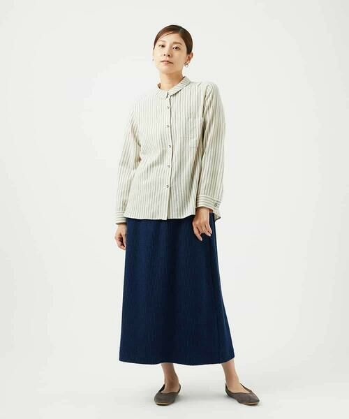 Maison de CINQ / メゾン ドゥ サンク ロング・マキシ丈スカート | [セットアップ対応]コットンスラブインレースカート | 詳細14