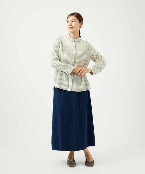 Maison de CINQ / メゾン ドゥ サンク ロング・マキシ丈スカート | [セットアップ対応]コットンスラブインレースカート | 詳細15