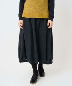 Maison de CINQ / メゾン ドゥ サンク ロング・マキシ丈スカート | [セットアップ対応]リファインガーゼスカート