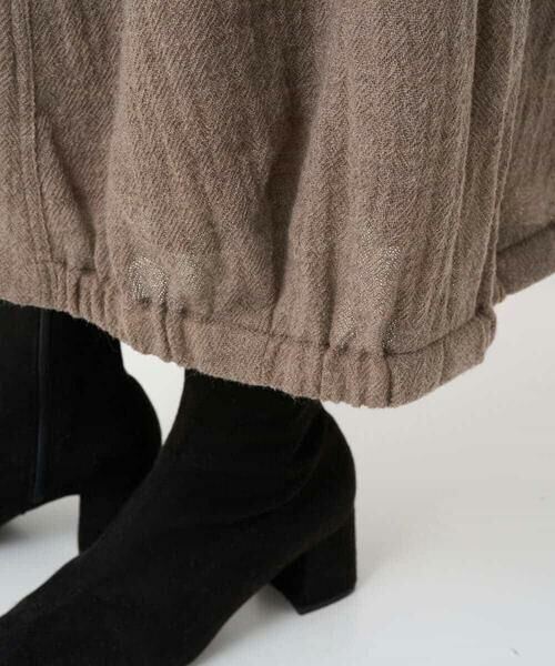 Maison de CINQ / メゾン ドゥ サンク ロング・マキシ丈スカート | [セットアップ対応]リファインガーゼスカート | 詳細10