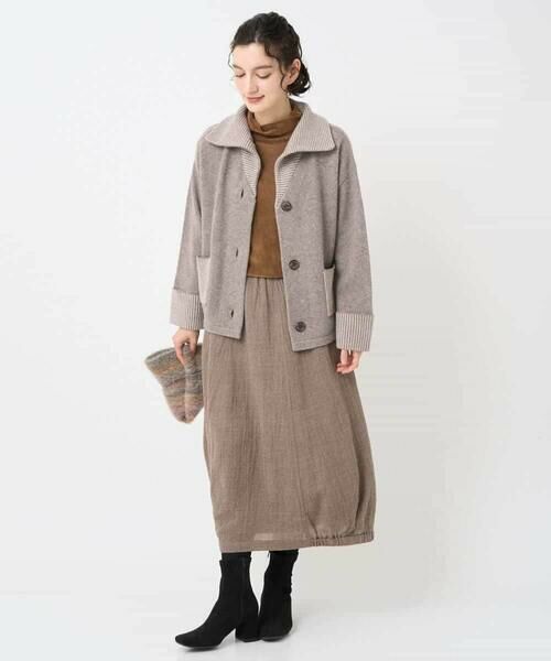 Maison de CINQ / メゾン ドゥ サンク ロング・マキシ丈スカート | [セットアップ対応]リファインガーゼスカート | 詳細22