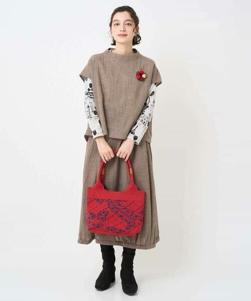 Maison de CINQ / メゾン ドゥ サンク ロング・マキシ丈スカート | [セットアップ対応]リファインガーゼスカート | 詳細24